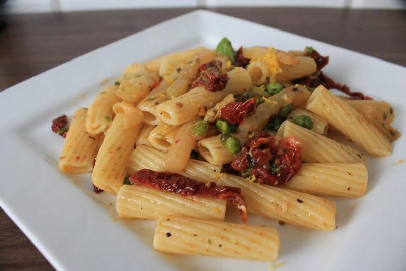 Rigatoni z warzywami  Rigatoni z warzywami