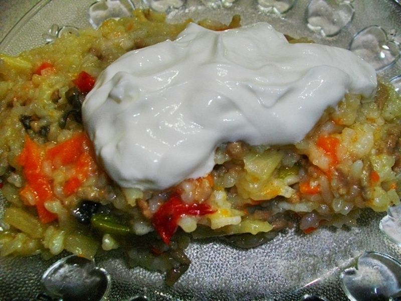 Risotto a'la paella Risotto a'la paella