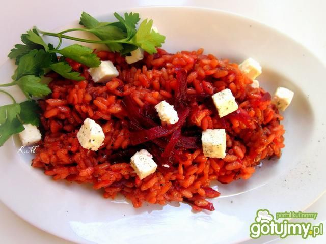 Risotto buraczkowe Risotto buraczkowe