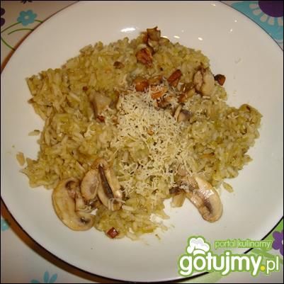 Risotto cytrynowe w porze Risotto cytrynowe w porze