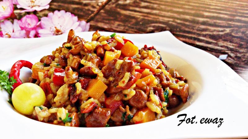 Risotto pełne jesieni