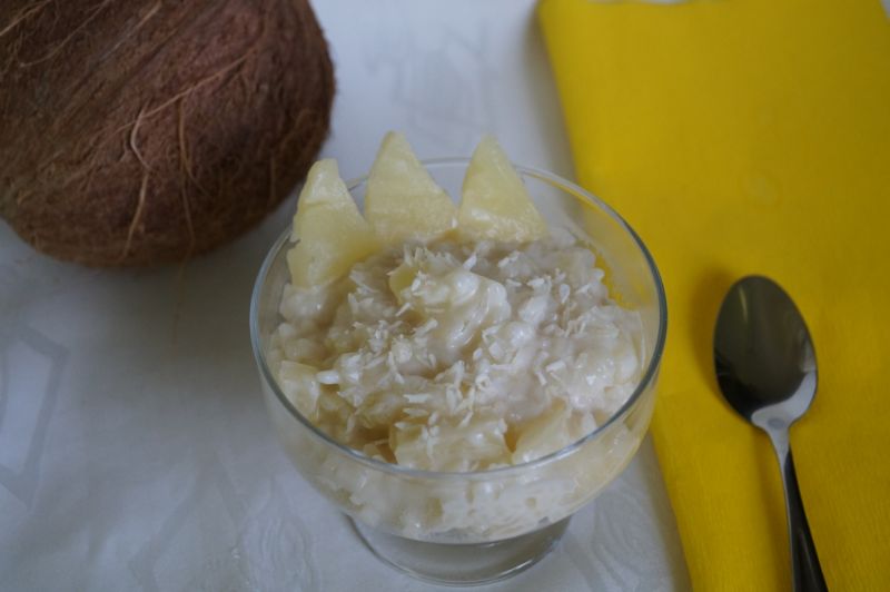 Risotto Piña colada