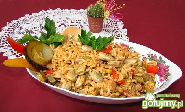 Risotto z bobem Risotto z bobem