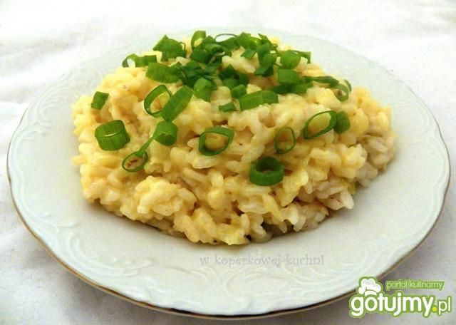 Risotto z cheddarem Risotto z cheddarem