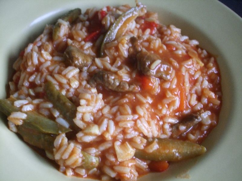 Risotto z karkówką