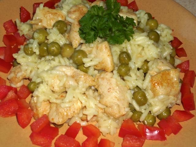 Risotto z kurczakiem Risotto z kurczakiem