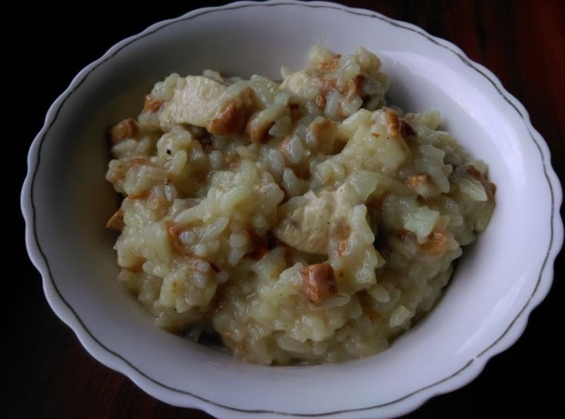 Risotto z kurkami Risotto z kurkami