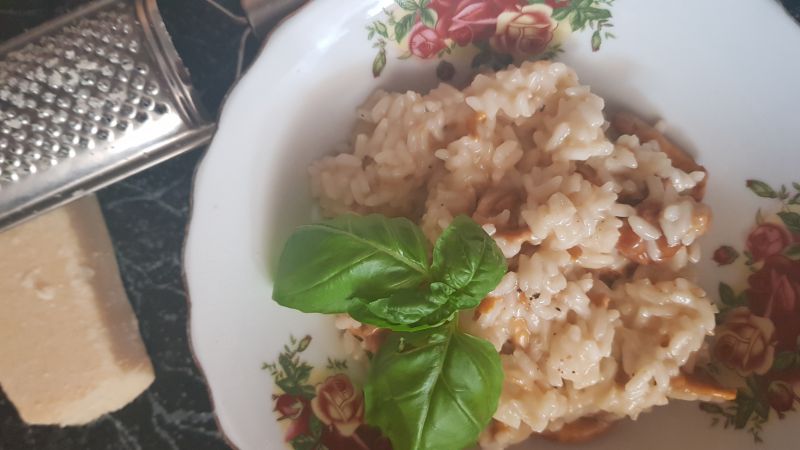 Risotto z kurkami Risotto z kurkami