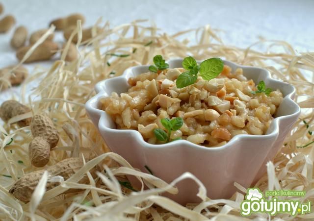 Risotto z masłem orzechowym Risotto z masłem orzechowym