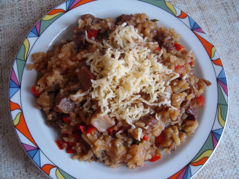 Risotto z pieczystym