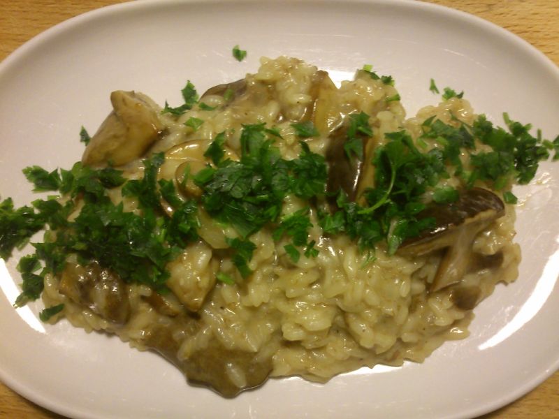 Risotto z podgrzybkami Risotto z podgrzybkami
