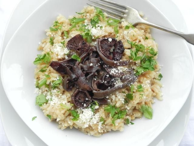Risotto z suszonymi grzybami Risotto z suszonymi grzybami
