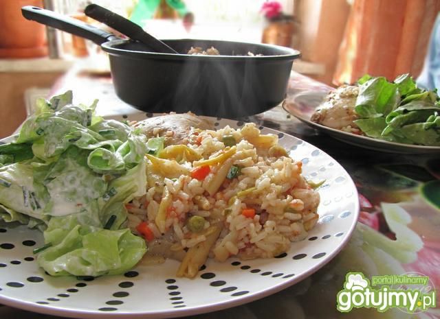 Risotto z udkami Risotto z udkami