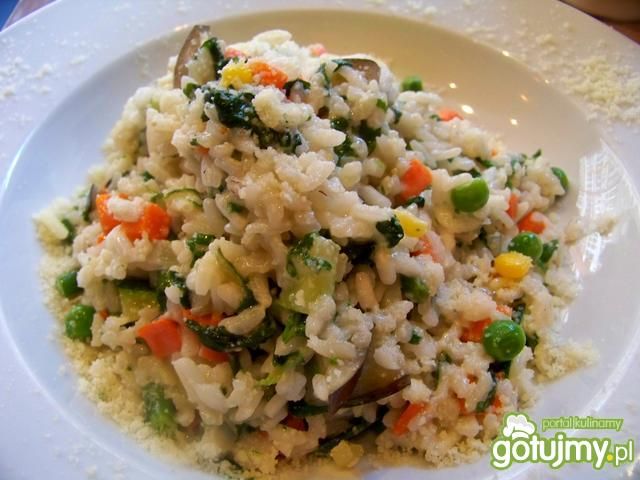Risotto z warzywami wg agabi22 Risotto z warzywami wg agabi22