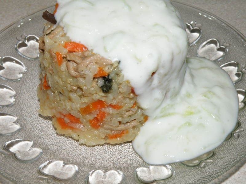 Risotto z wierzowiną i włoszczyzną