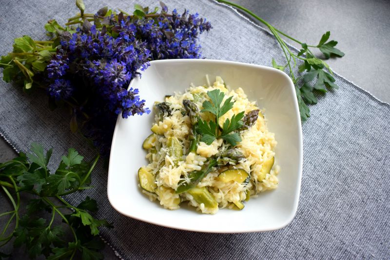 Risotto za szparagami Risotto za szparagami