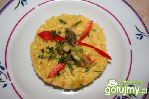Risotto za szparagami i warzywami