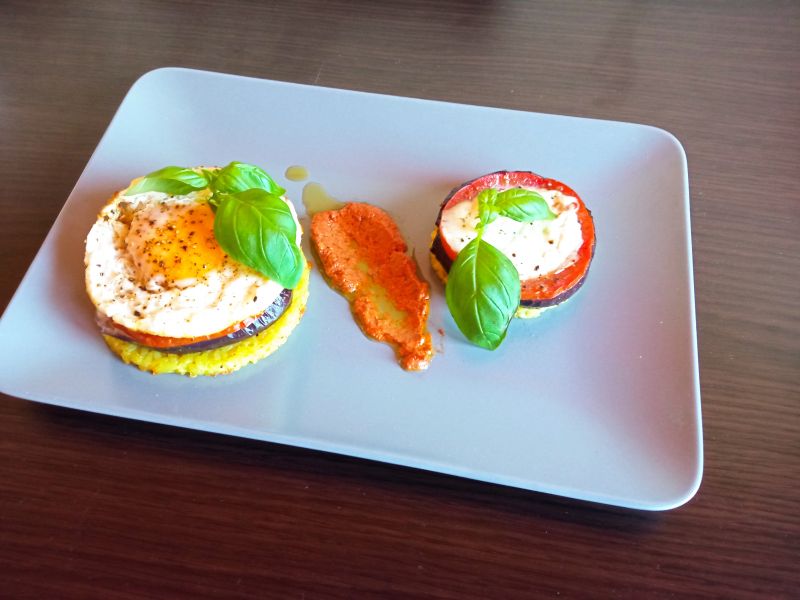 Risotto zapiekane z bakłażanem Risotto zapiekane z bakłażanem