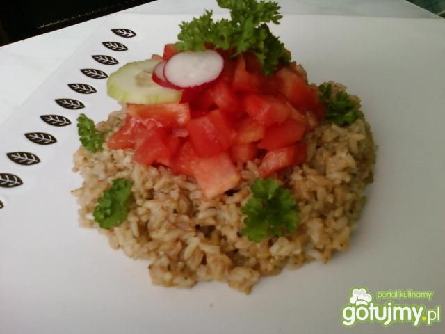Risotto ze świeżymi pomidorami-wiosennie Risotto ze świeżymi pomidorami-wiosennie