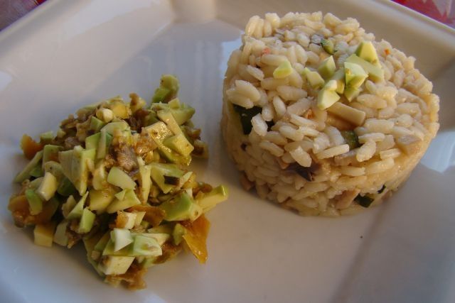 Rissoto z cukinią i borowikami  Rissoto z cukinią i borowikami