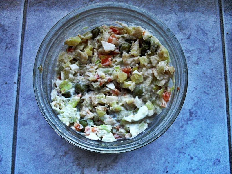 Rodzinna, tradycyjna sałatka