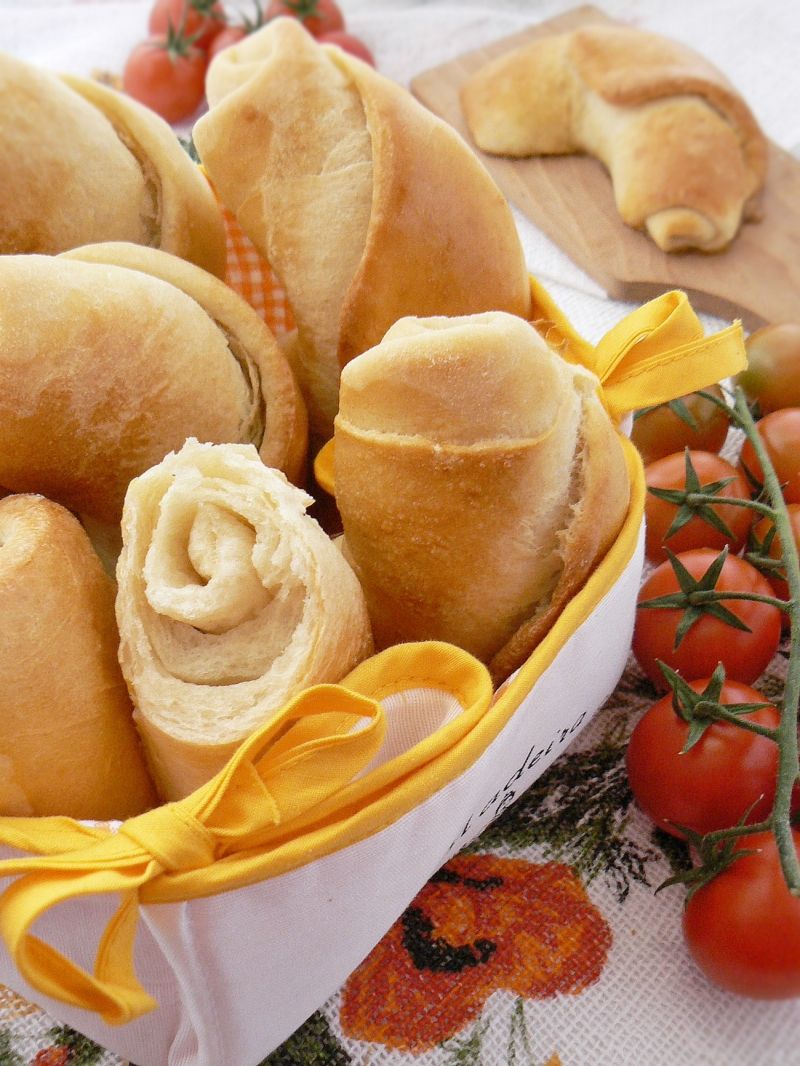 Rogale śniadaniowe maślane 