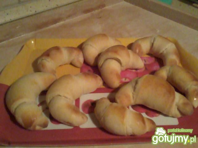 Rogaliczki z czekoladą