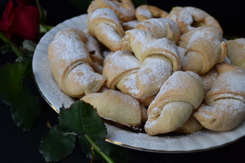 Rogaliki 3 składnikowe Rogaliki 3 składnikowe