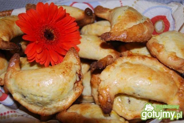 Rogaliki czekoladowo-bananowe