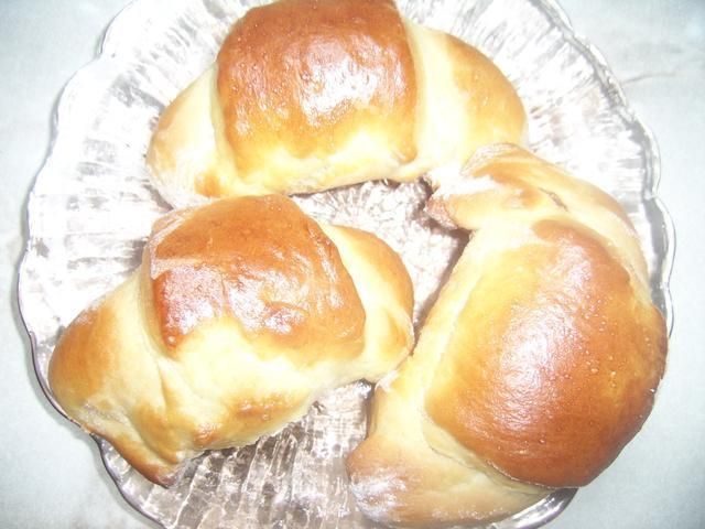 Rogaliki  drożdzowe Rogaliki  drożdzowe