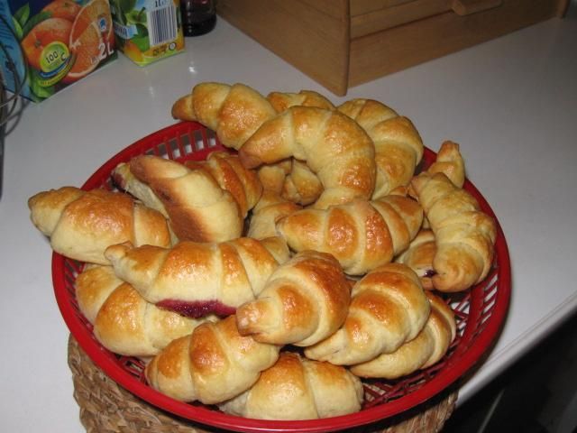 Rogaliki drozdżowe Rogaliki drozdżowe