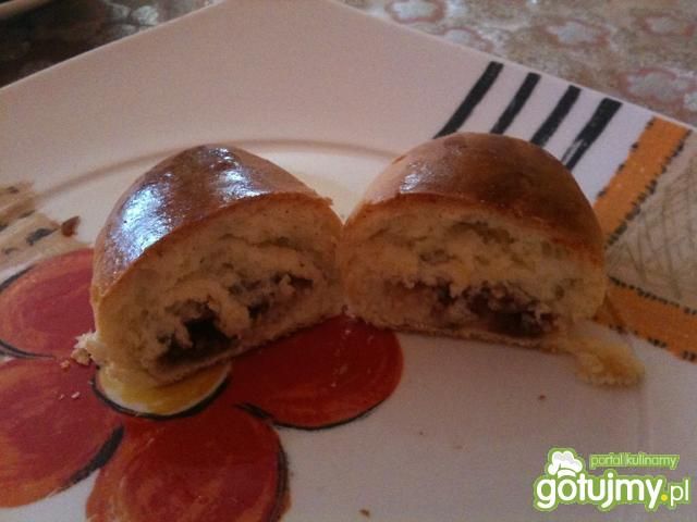 rogaliki drożdżowe z dżemem owocowym rogaliki drożdżowe z dżemem owocowym