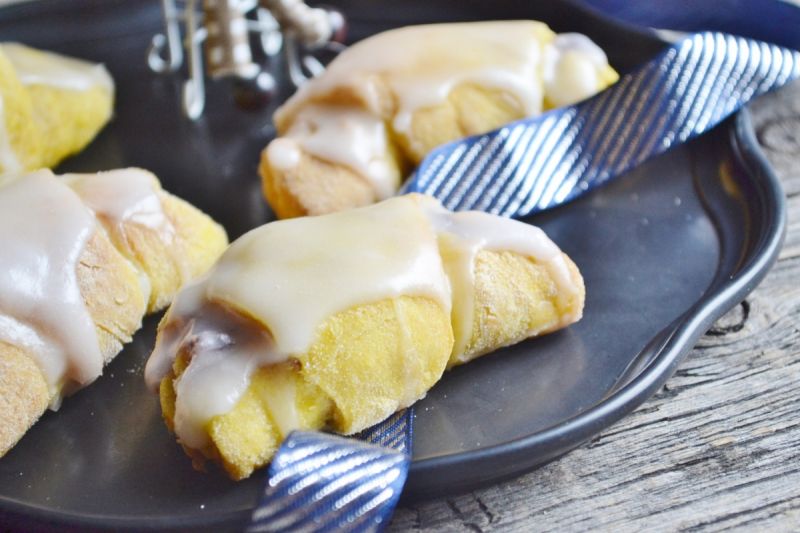 Rogaliki dyniowe z konfiturą