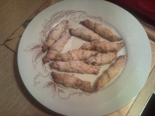 Rogaliki francuskie z nutellą:)