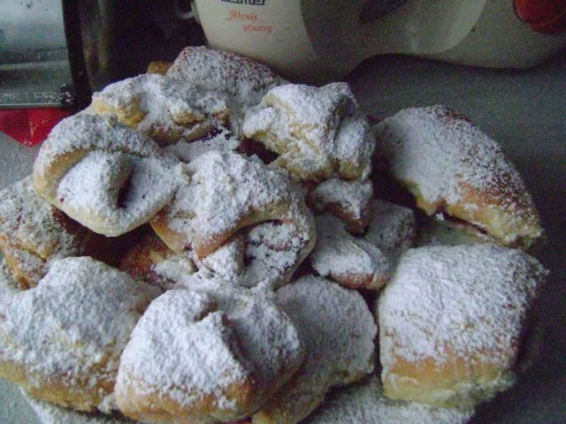 Rogaliki krucho-drożdżowe