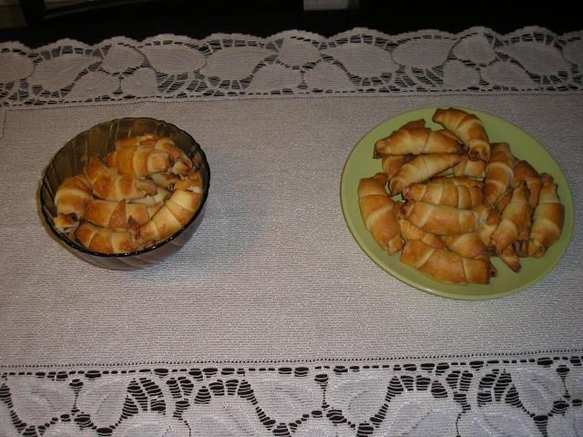 Rogaliki krucho-drożdżowe