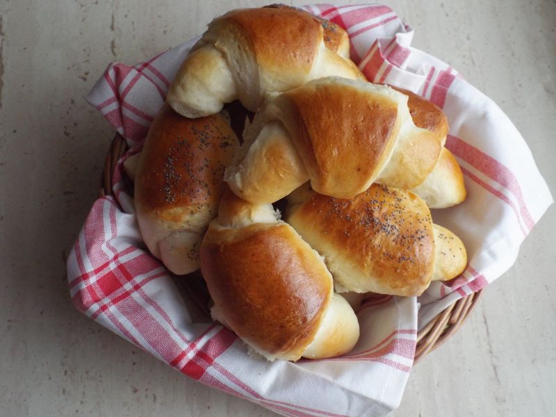 Rogaliki na maślance