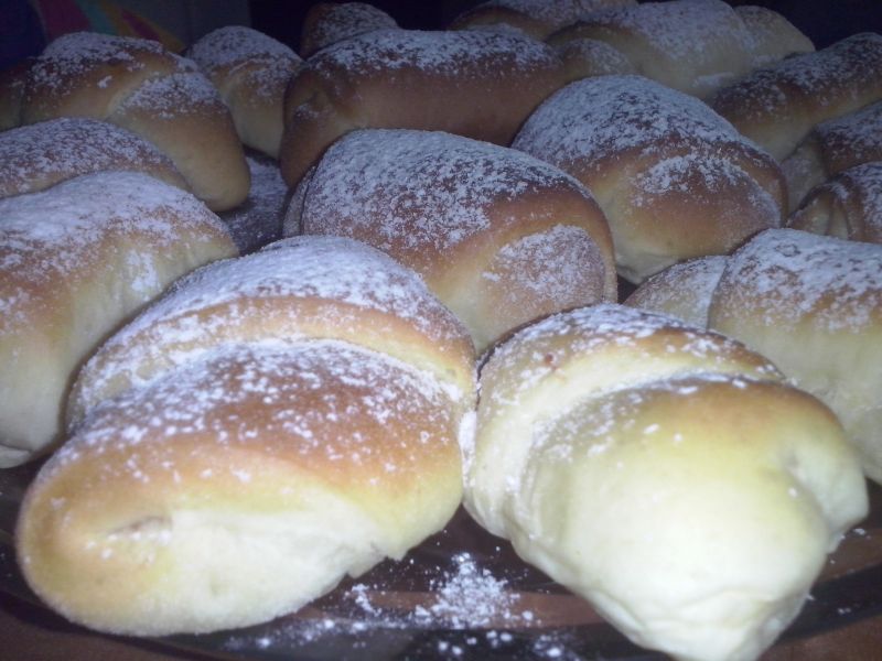 Rogaliki z budyniem Rogaliki z budyniem