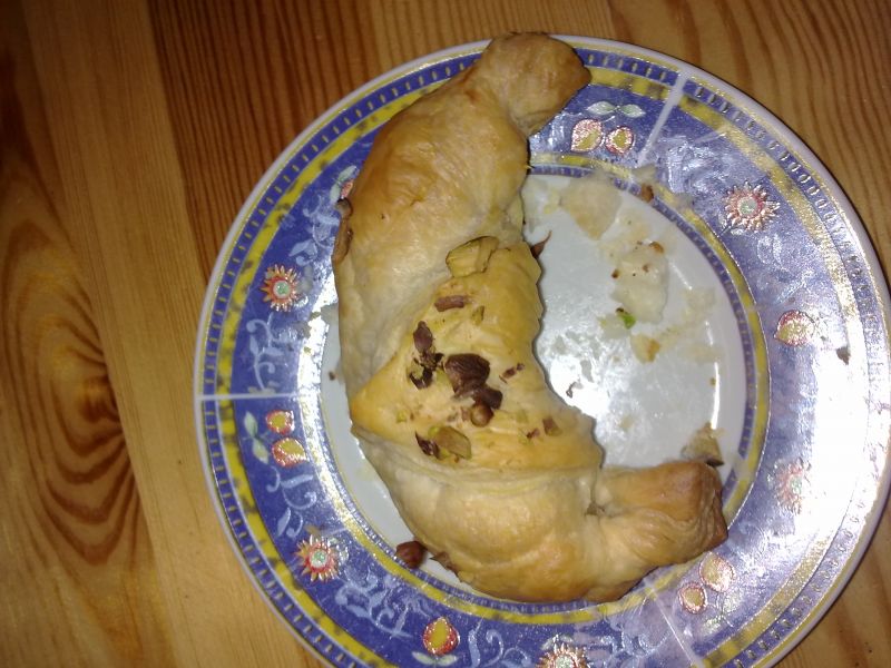 Rogaliki z ciasta francuskiego