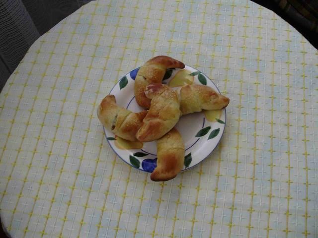 Rogaliki z czekoladą