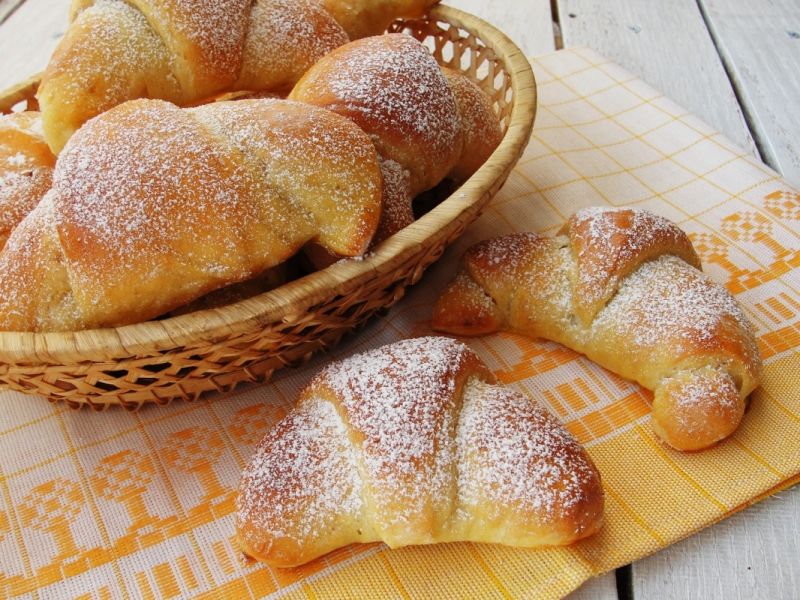 Rogaliki z dodatkiem ziemniaków