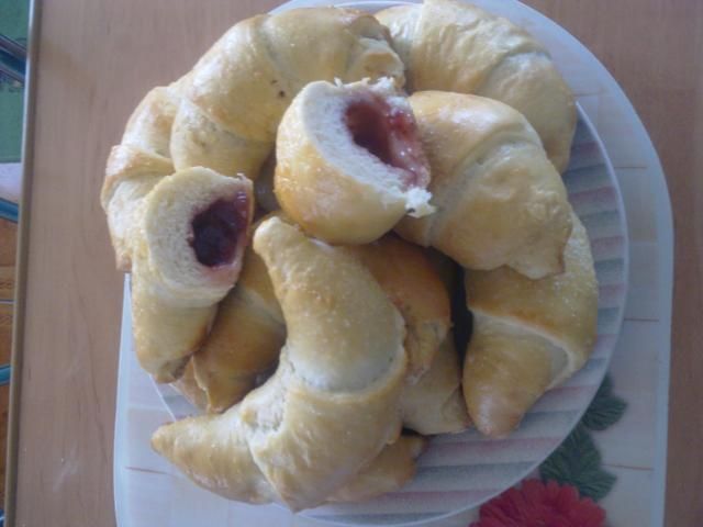 Rogaliki z dżemem
