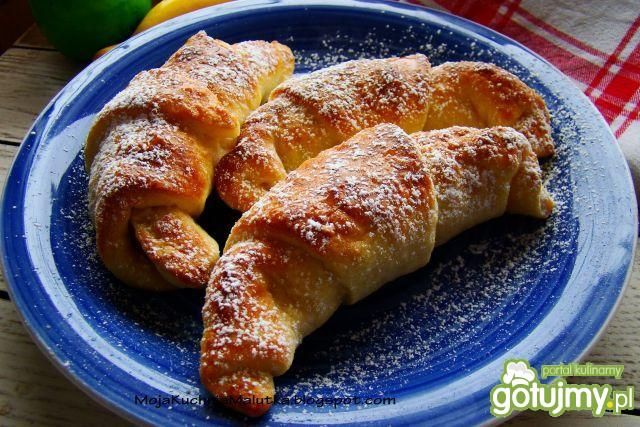 Rogaliki z dżemem jabłkowym  Rogaliki z dżemem jabłkowym