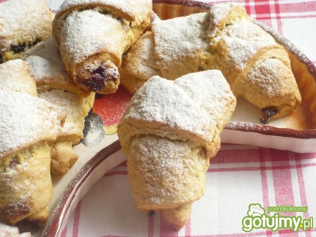 Rogaliki z dżemem wg czekoladka_m  Rogaliki z dżemem wg czekoladka_m