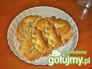 rogaliki z jabłkaimi i gruszkami