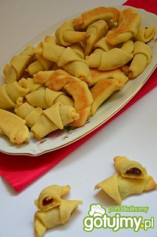 Rogaliki z marmoladą lub nutellą Rogaliki z marmoladą lub nutellą