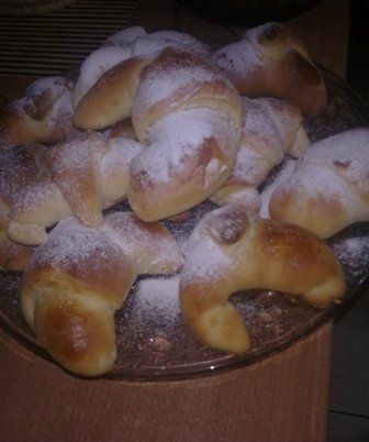 Rogaliki z masą makową 