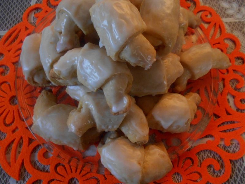 Rogaliki z nadzieniem kokosowym