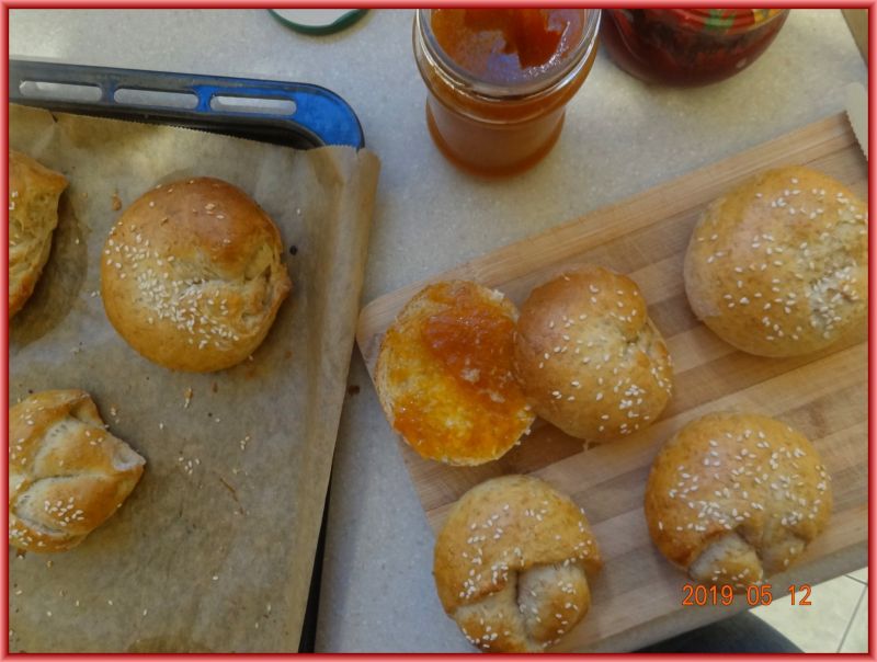 Rogaliki z otrębami