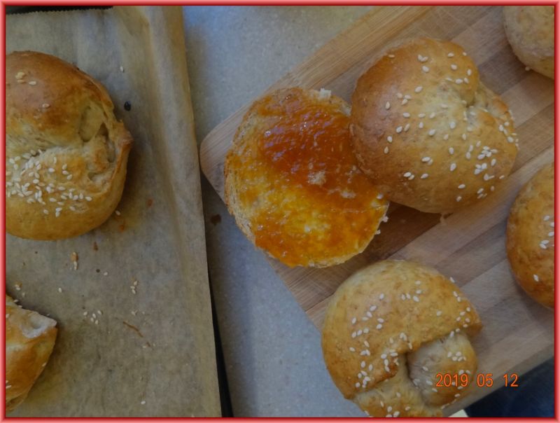 Rogaliki z otrębami